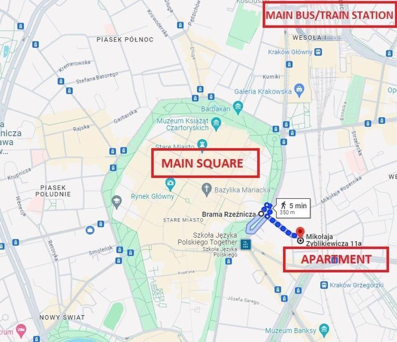 Krakow Old Town 2 Bedroom Royal Apartment 外观 照片